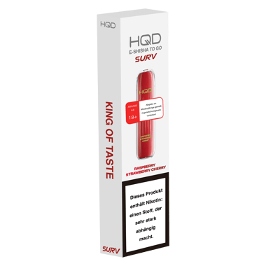 HQD Surv - Raspberry Strawberry Cherry