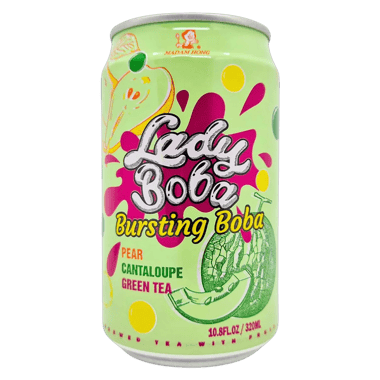 Madam Hong - Bubble Tea Pear Melon Green Tea 320ml