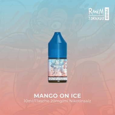 RandM Tornado Liquid 10 ml - Mango on Ice 20 mg/ml