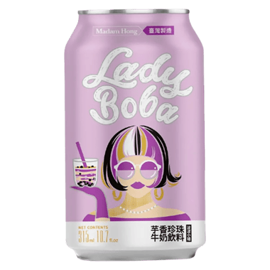 Madam Hong - Bubble Tea Milk Taro 315ml