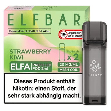 Elfbar ELFA Liquid Pod 2er Pack - Strawberry Kiwi
