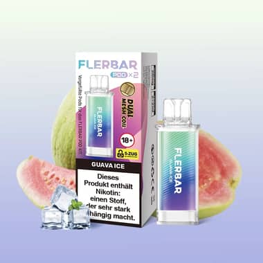 Flerbar Liquid Pod 2er Pack - Guava Ice