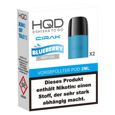 HQD Cirak Pod - Blueberry - 2 x 2ml