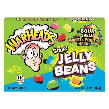 Warheads - Sour Jelly Beans 113g