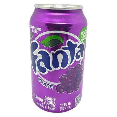 Fanta - Grape USA 355ml MHD 04.11.2024