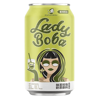 Madam Hong - Bubble Tea Milk Matcha Latte 315ml