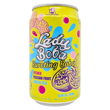 Madam Hong - Bubble Tea Litschi Passionsfrucht 320ml