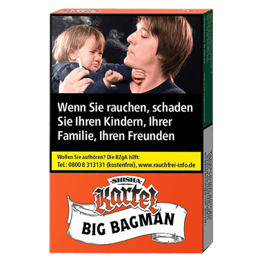 Shisha Kartel 25g - Big Bagman