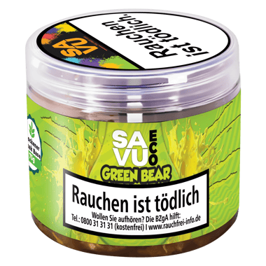 Savu Eco 75g - Green Bear