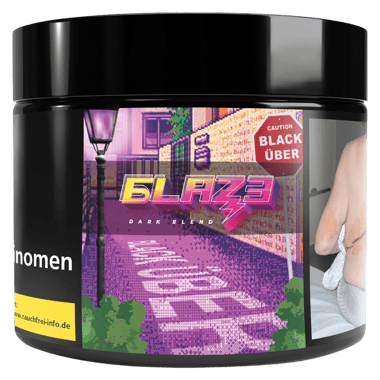 Blaze Dark Leaf 25g - Black Uber