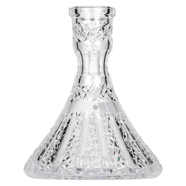 Caesar Crystal Cone - Vertical - Clear