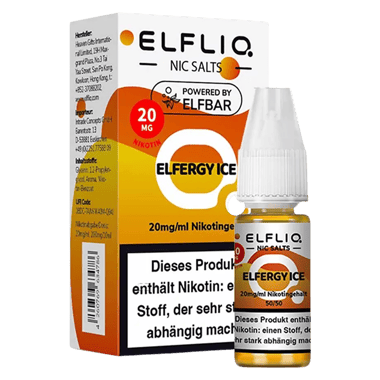 Elfliq - Nikotinsalz Liquid 20mg/ml - Elfergy Ice