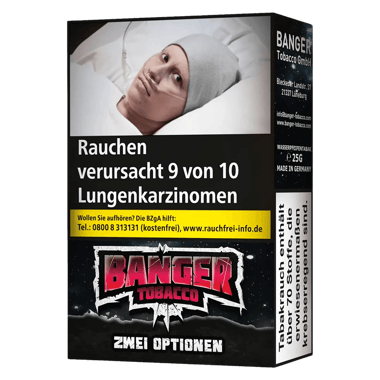 Banger Tobacco 25g - Zwei Optionen