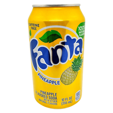 Fanta - Pineapple USA 355ml MHD 17.06.2024