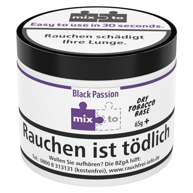 MixTo 65g - Black Passion
