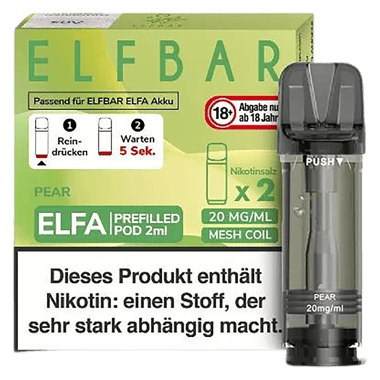 Elfbar ELFA Liquid Pod 2er Pack - Pear
