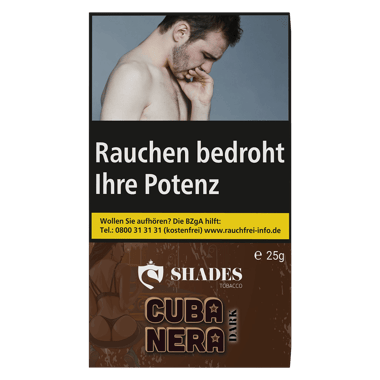 Shades 25g - Cuba Nera