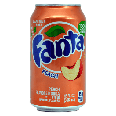 Fanta - Peach USA 355ml MHD 04.11.2024