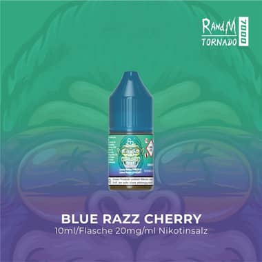 RandM Tornado Liquid 10 ml - Blue Razz Cherry 20 mg/ml